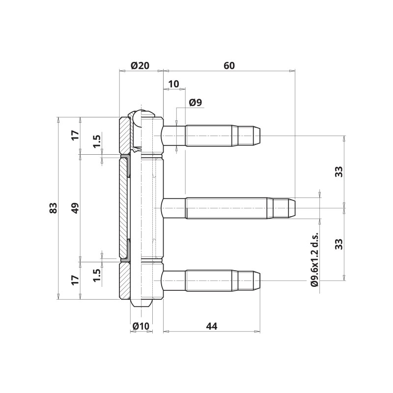 SPONA NASADILA TROKRAKA FI 20