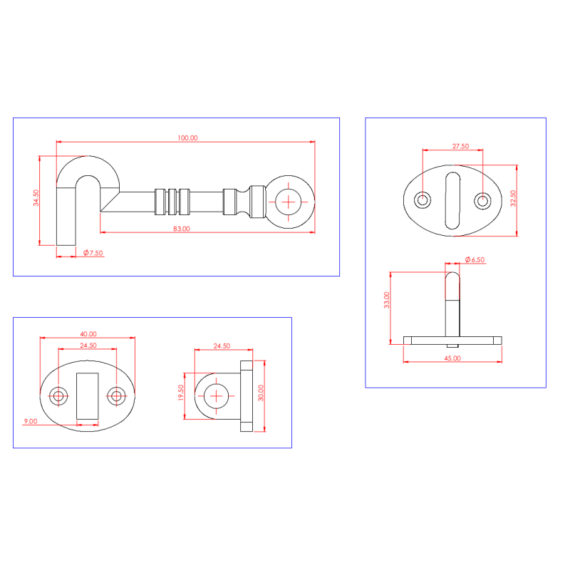 VETRNA KLJUKA  BDH 020  100MM